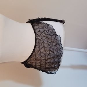 Black sequin skirt size medium